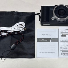 大人気！新品未使用品✨️ 
デジタルカメラ 6400万画素 4K デジカメ 180度回転可能ディスプレイの画像