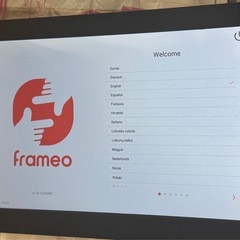 Frameo対応 32GB  WiFiデジタルフォトフレーム  10.1インチ の画像