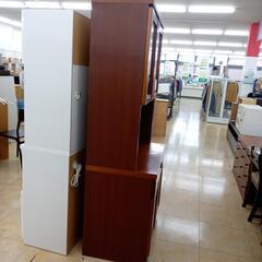 リユースのサカイ太田店★ジモティ割あり★  レンジボード ブラウン H190×D53×W90.5 クリーニング済み OJ10646の画像
