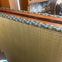500円 折り畳み式 畳ベッド キャスター付き【杉並区 引き取り限定】の画像
