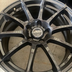 社外アルミホイール 18インチ 18×8J 5H 114.3PCD+35 4本の画像