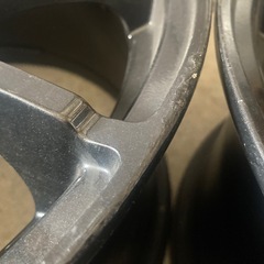 社外アルミホイール 18インチ 18×8J 5H 114.3PCD+35 4本の画像