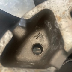 社外アルミホイール 18インチ 18×8J 5H 114.3PCD+35 4本の画像