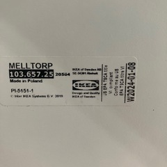 J408⭐️IKEAプルトルプテーブル の画像