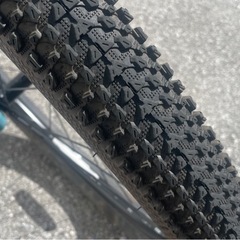 爽やかな色合いのマウンテンバイク🚲
の画像