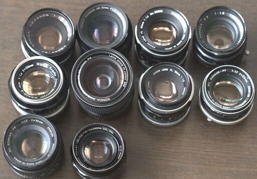 一眼レフカメラのレンズ、売ります。