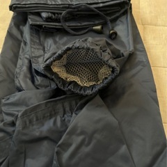 レインウェア紺上下Ｌの画像