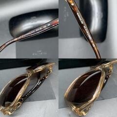 G387　COACH コーチ ロゴマーク サングラス ケース付き　532013 (Crystal Light Brown/Dark Tort) 60□16 130 3N HC 8145 (L948) メンズレディース　ユニセックス　ブラウン茶の画像