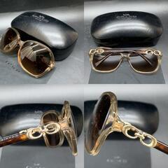 G387　COACH コーチ ロゴマーク サングラス ケース付き　532013 (Crystal Light Brown/Dark Tort) 60□16 130 3N HC 8145 (L948) メンズレディース　ユニセックス　ブラウン茶の画像