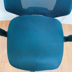8FG1 NITORI ニトリ ワークチェア ランツァ 黒 メッシュ生地 イス 
の画像