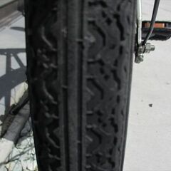 E443★　7500円★　折りたたみ中古自転車【20インチ 　シルバー】の画像
