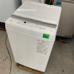 NO B440🌈福岡市内配送設置無料✨🌈TOSHIBA(東芝) 全自動洗濯機 6kg AW-6GA2(W) ひとり暮らし ボディ幅51.5㎝ ステンレス槽 槽洗浄・槽乾燥 縦型 静音 部屋干し 保護カバー ピュアホワイト　2023年の画像