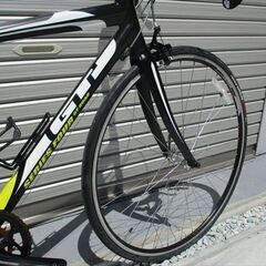 E444★　29800円★整備済み スポーツ中古自転車 【ロードバイク　GT　黒　48㎝】の画像
