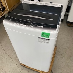 NO B442🌈福岡市内配送設置無料✨🌈ハイアール 5.5kg 洗濯機 JW-U55HK 2021年製 一人暮らし 小型 2023年の画像
