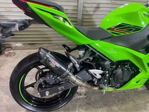 カワサキ ninja400 令和5年車車検付低走行6000キロニンジャ400 EX400L 