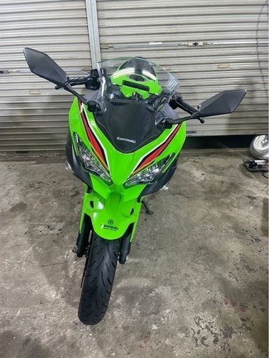 カワサキ ninja400 令和5年車車検付低走行6000キロニンジャ400 EX400L 