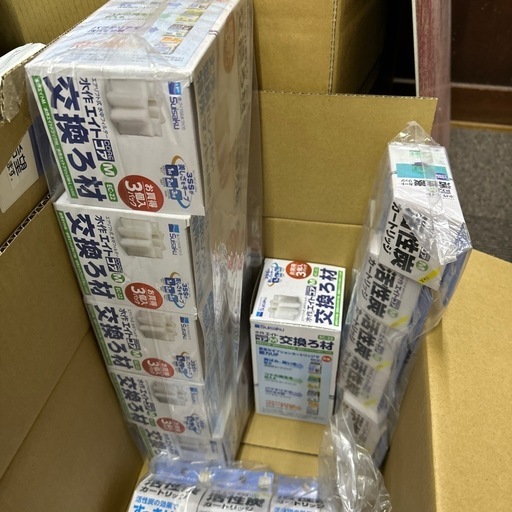 水作エイトM3個入りフィルター6個　カートリッジ10個