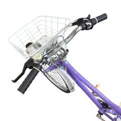 あさひ ガールズラボ 子供用自転車 24インチ 中古 パープルの画像