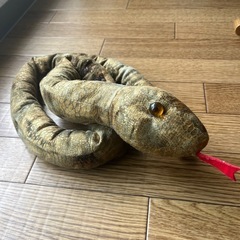 へびのぬいぐるみ リアル 130cmの画像