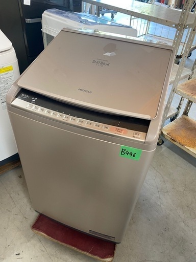 NO B446?福岡市内配送設置無料✨?BW-DV100C 縦型洗濯乾燥機 ビートウォッシュ シャンパン [洗濯10.0kg /乾燥5