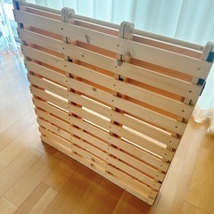 すのこベッド　シングルサイズの画像