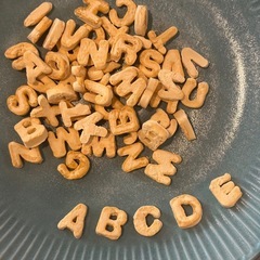 アルファベット　クッキー　粘土　の画像
