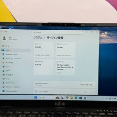 JC0841　美品 富士通 U9311/FX 第11世代 Office2024 ノートPC　軽量　高性能の画像