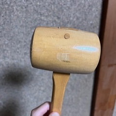 木製のハンマーの画像