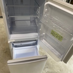 NO B452🌈福岡市内配送設置無料✨🌈シャープ 137L 2ドアノンフロン冷蔵庫 keyword キーワードホワイト SJ14E7KW 2020年式の画像