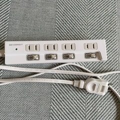 延長コード　テーブルタップの画像