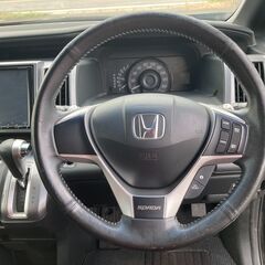【後期型　ETC　ナビ　バックカメラ】H25年　ステップワゴンスパーダ　54.8万円　車検新規2年取得の画像