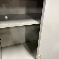 3段 物置 スチール製 鍵無し 幅88cm×奥行47cm×高さ160cm の画像