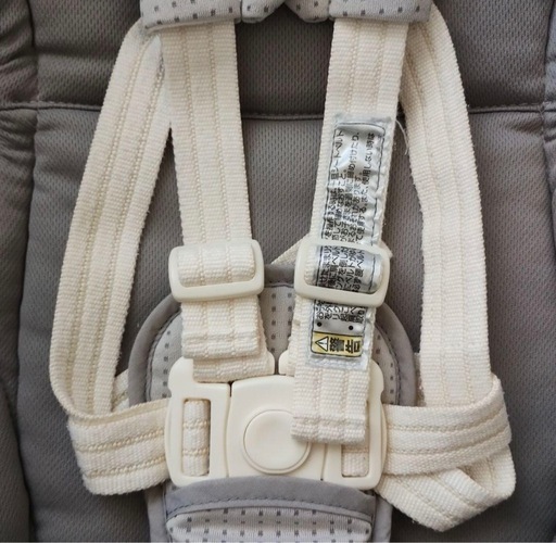 美品 アップリカ ユラリズムオートハイローベッドチェア ペールグレー