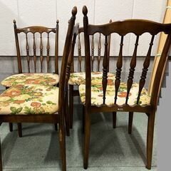 karimoku カリモク ダイニングチェア 4脚セット インテリア 幅45cm×奥行45cm×高さ91cm（座高44cm） の画像