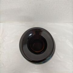 KAMEI GLASS 花瓶 アートガラス 工芸品 インテリア 和モダン 装飾品 フラワーベース　250822-7Tの画像