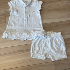【ラルフローレン】フリル ドレス 
ワンピース 