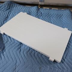 22k 天馬 フィッツケースアドバンス 連結棚 クローゼットサイズ 幅30×奥行52.5×高さ2.5cm 専用棚 ホワイト　3点セット　y082203kの画像