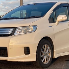 車検付‼️高燃費✨ハイブリット　フリード　スパイク　入荷致しました😄✨の画像
