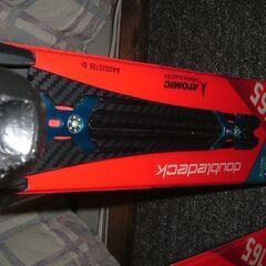 良品:アトミック ATOMIC redster 165cm + X12 レッドスター　125.5-69-111mm Ｒ＝11m の画像