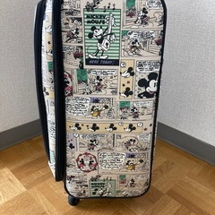 キャリーケース　鍵付き　ミッキーマウスの画像