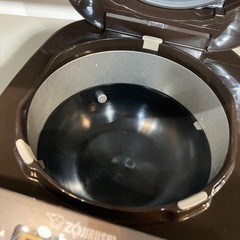 【ジモティー割】象印 2021年製 3合炊き 炊飯器（ID1231）の画像