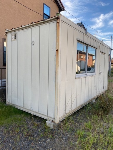 お買い上げありがとうございます。 プレハブ