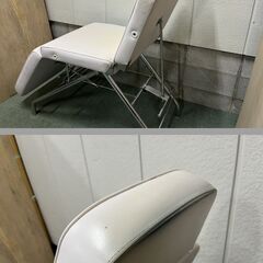 エステベッド フェイシャルベッド 多段階リクライニング 施術台 診察台 美容院 ② 幅60cm×奥行130cm～187cm×高さ67cm～130cmの画像