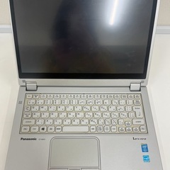 【美品】Panasonic ノートPC Let's note アダプター付き (A)の画像
