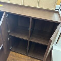 【広島石内店】ジモティ割！！6枚扉収納棚/クリ-ニング済み/HG-6904の画像