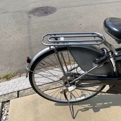 電動自転車　後輪パンク？の画像