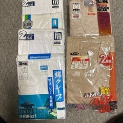 紳士物　肌着いろいろ💜もらって下さいの画像