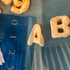 アルファベット　クッキー　粘土の画像