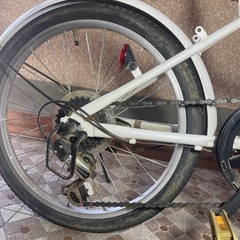 折りたたみ自転車の画像