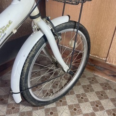 折りたたみ自転車の画像